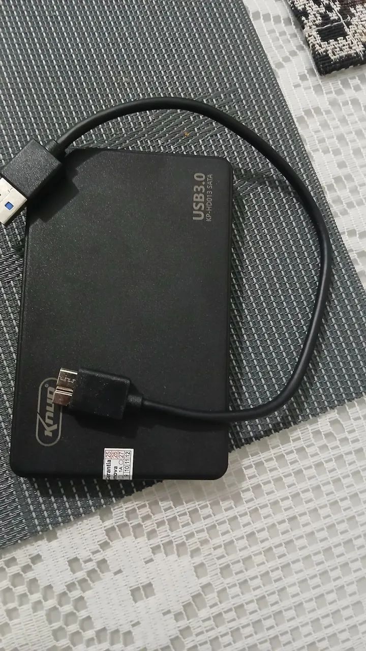 Vendo HD externo knupp 445600538611558403