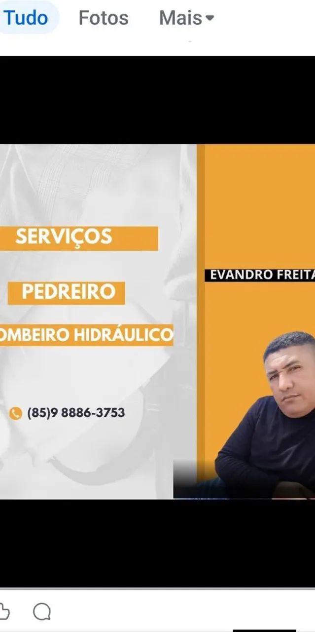 Pedreiro disponível 