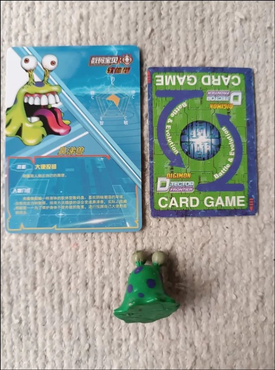 Digimon Numemon A + 2 Cards - Foto 2