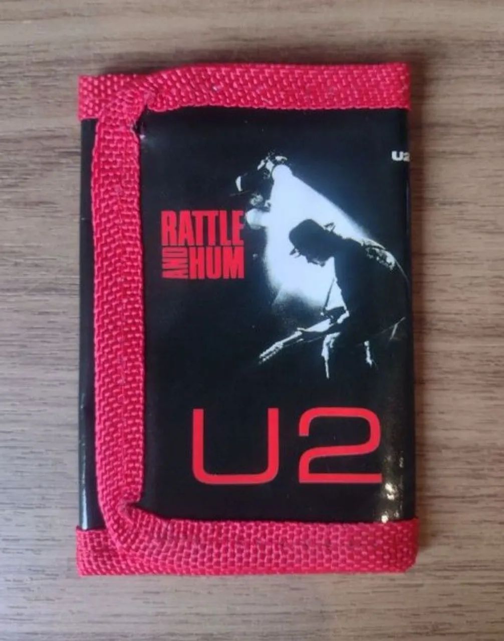 Carteira com Velcro da Banda U2 