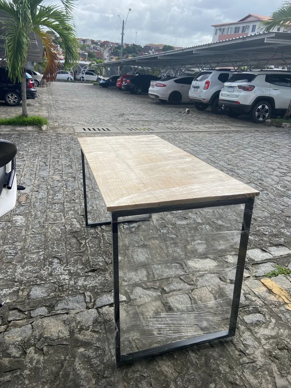 Mesa industrial de pinus - Foto 2