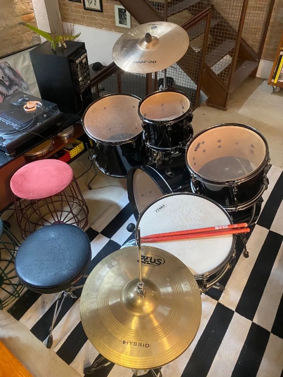Bateria TAMA usada OFERTA - Foto 3