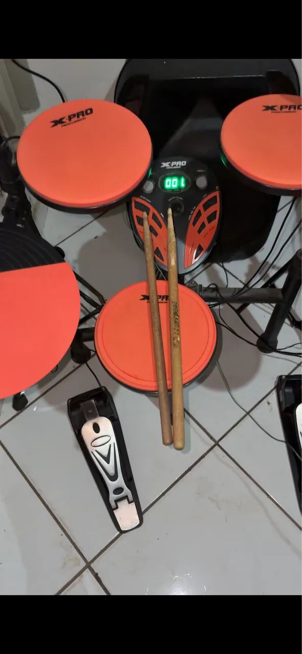 BATERIA ELETRÔNICA XPRO ORANGE D2 - VALOR NEGOCIÁVEL - Foto 3