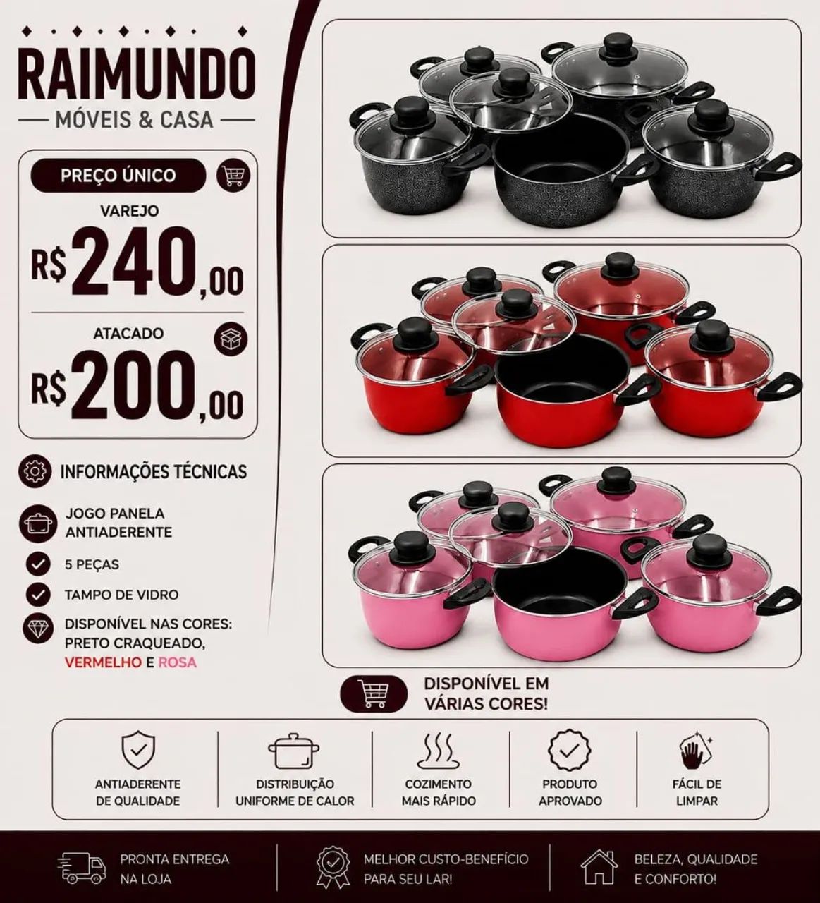 Jogos de panelas 