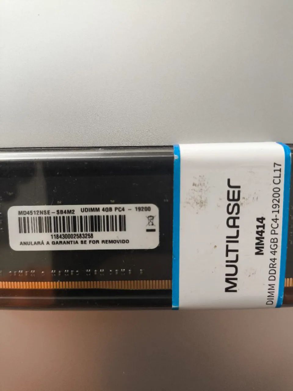 Memória Ram 4gb DDR4 (NOVA) - Foto 3
