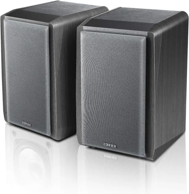 Caixas de som Edifier R1010BT - Monitores sem fio Bluetooth de 4 polegadas - 24 Watts - Foto 2