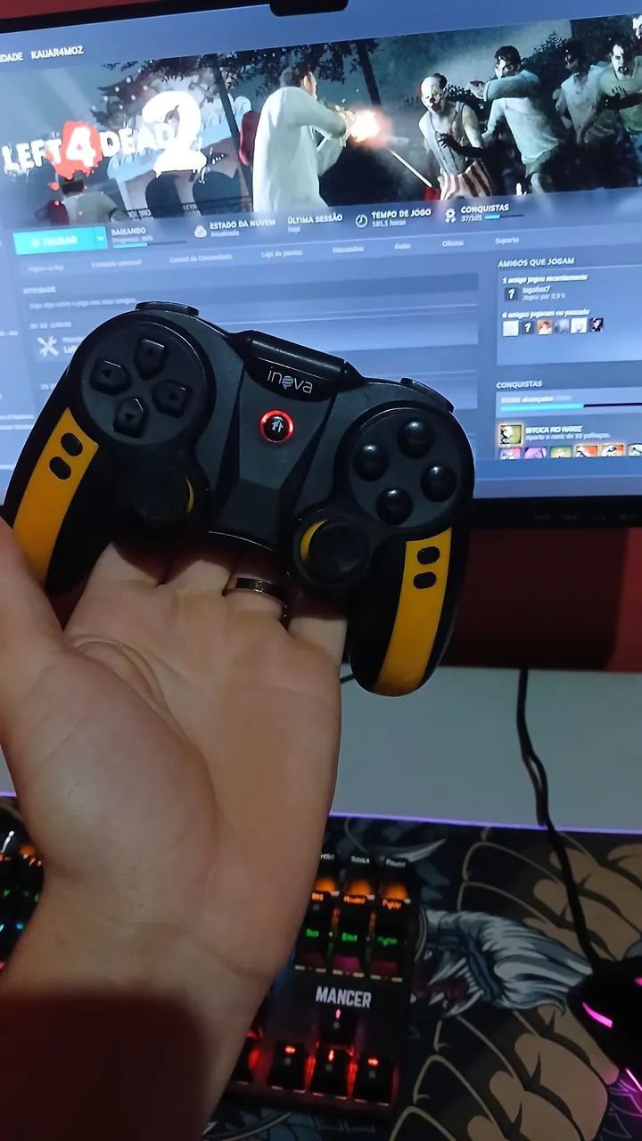 Controle Bluetooth inova