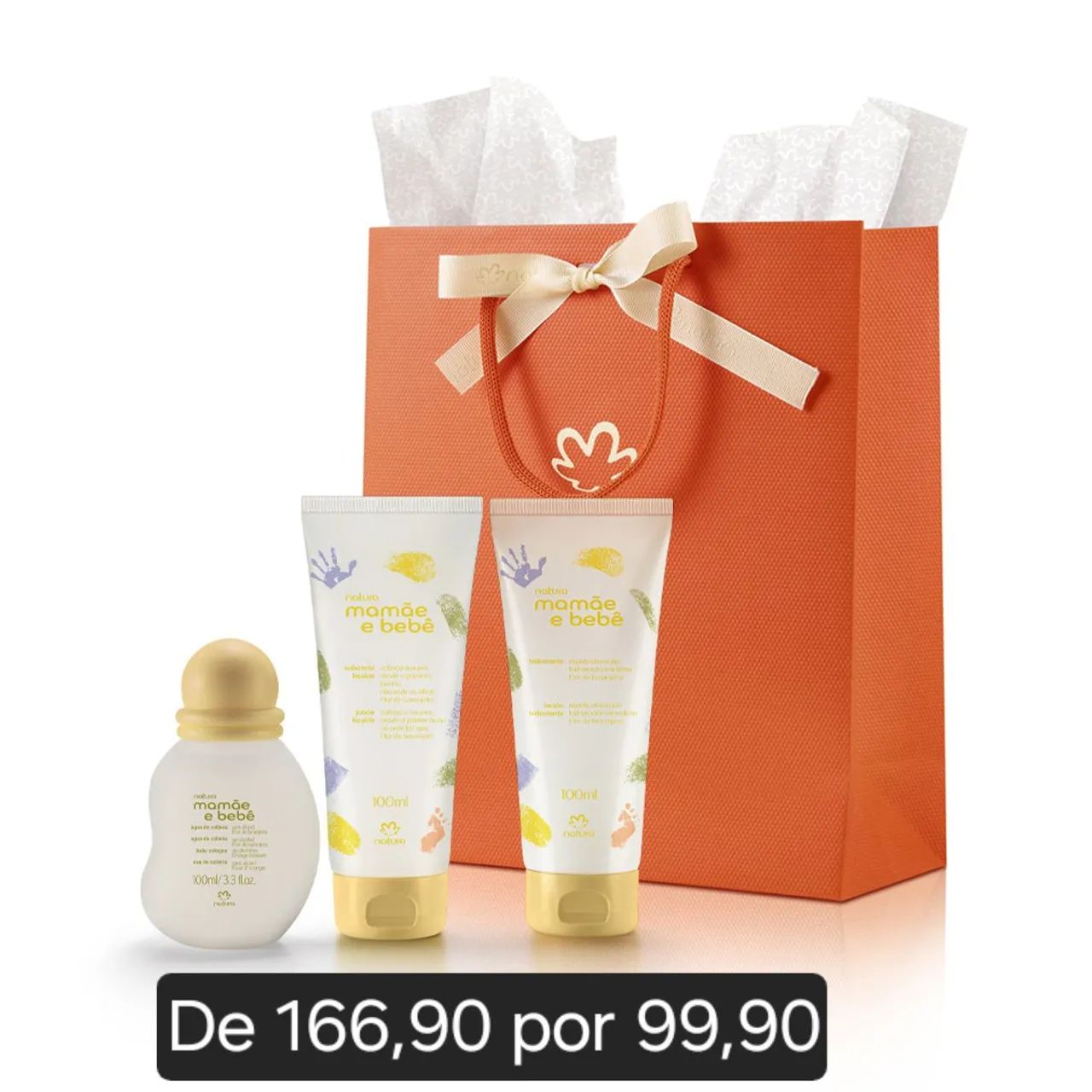 Kit flor de laranjeira mamae bebê 
