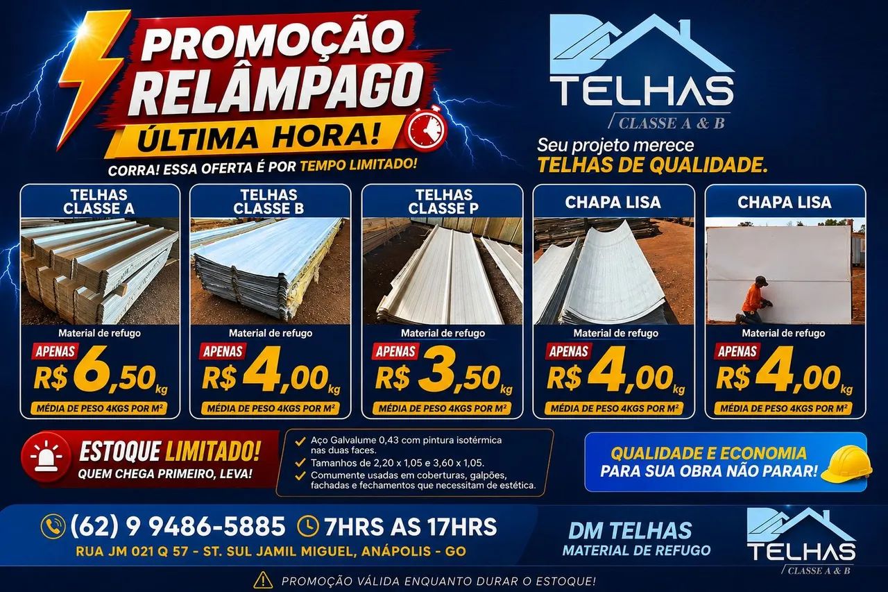 Telhs e chapas