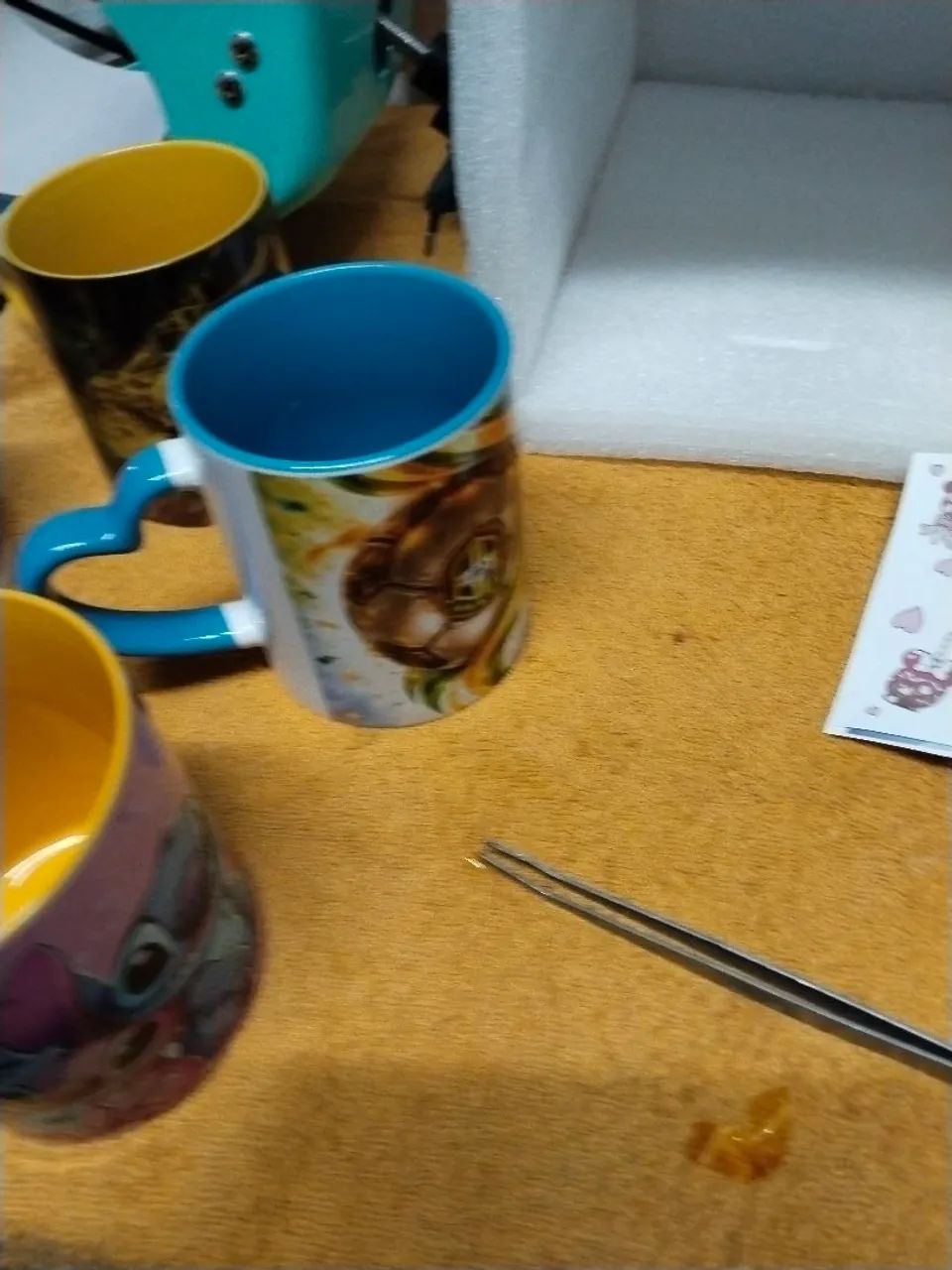 Arte em  patchwork  e canecas Personalizadas  - Foto 3