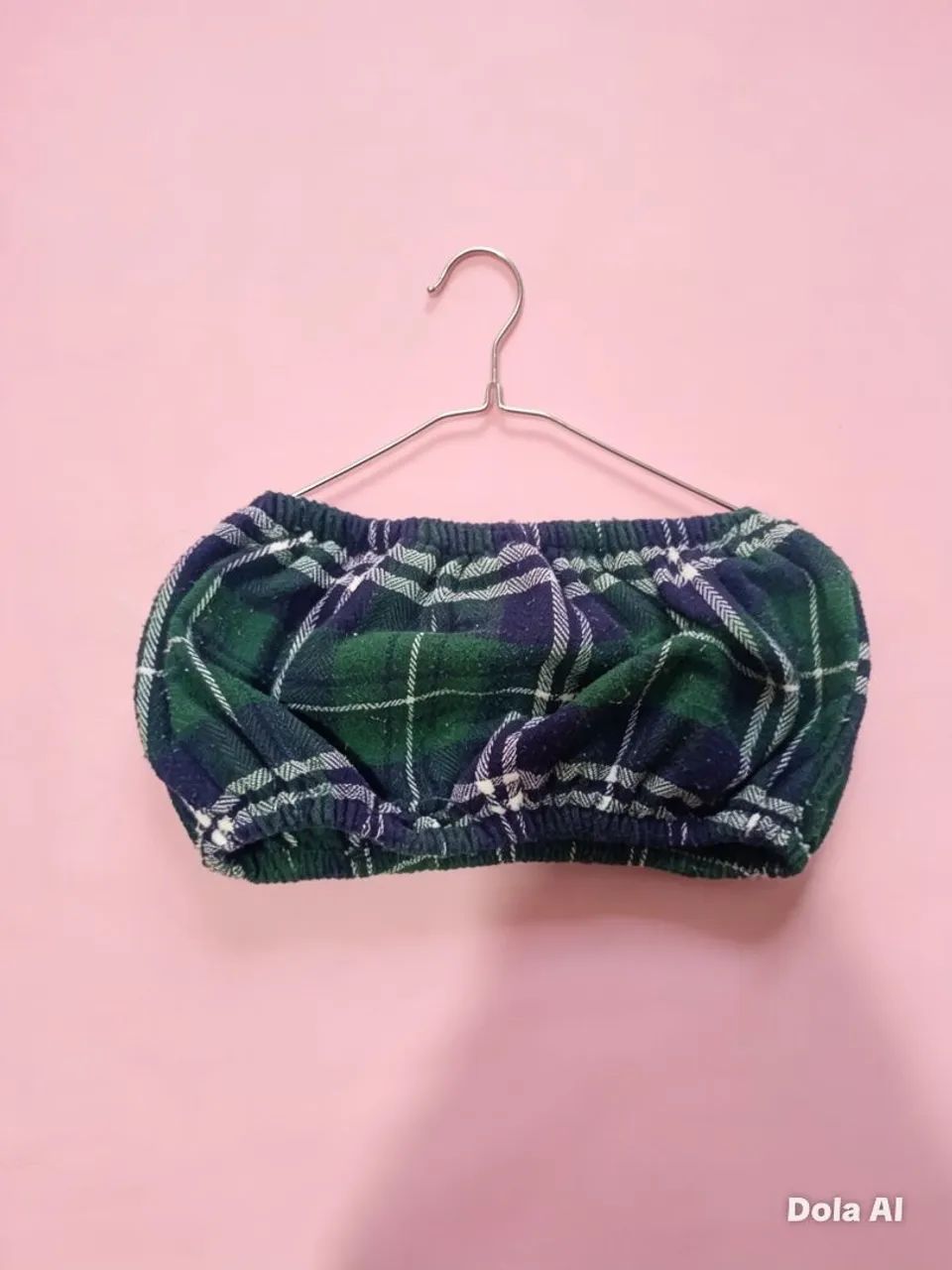 Top faixa verde
