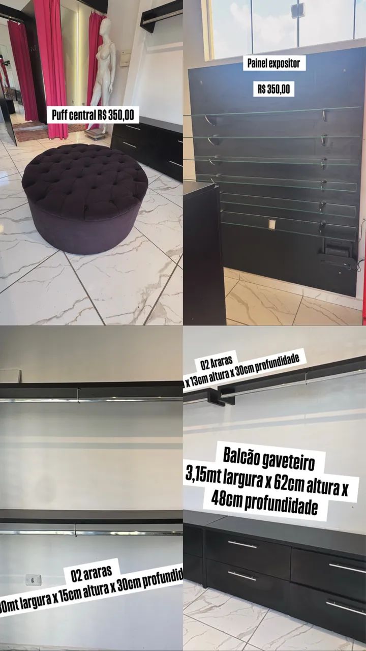LOJA COMPLETA À VENDA - MÓVEIS + OPORTUNIDADE DE ALUGAR DIRETO COM PROPRIETÁRIO    - Foto 4