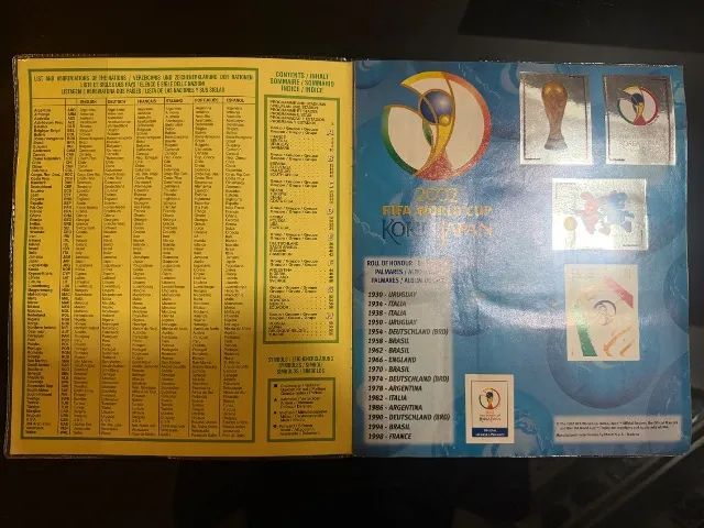 Álbum Completo da Copa de 2002 - Foto 5