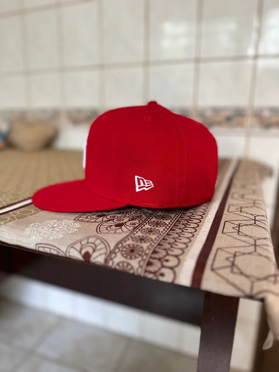 Boné New Era Vermelho NY Yankees 7 3/8 Original  - Foto 5