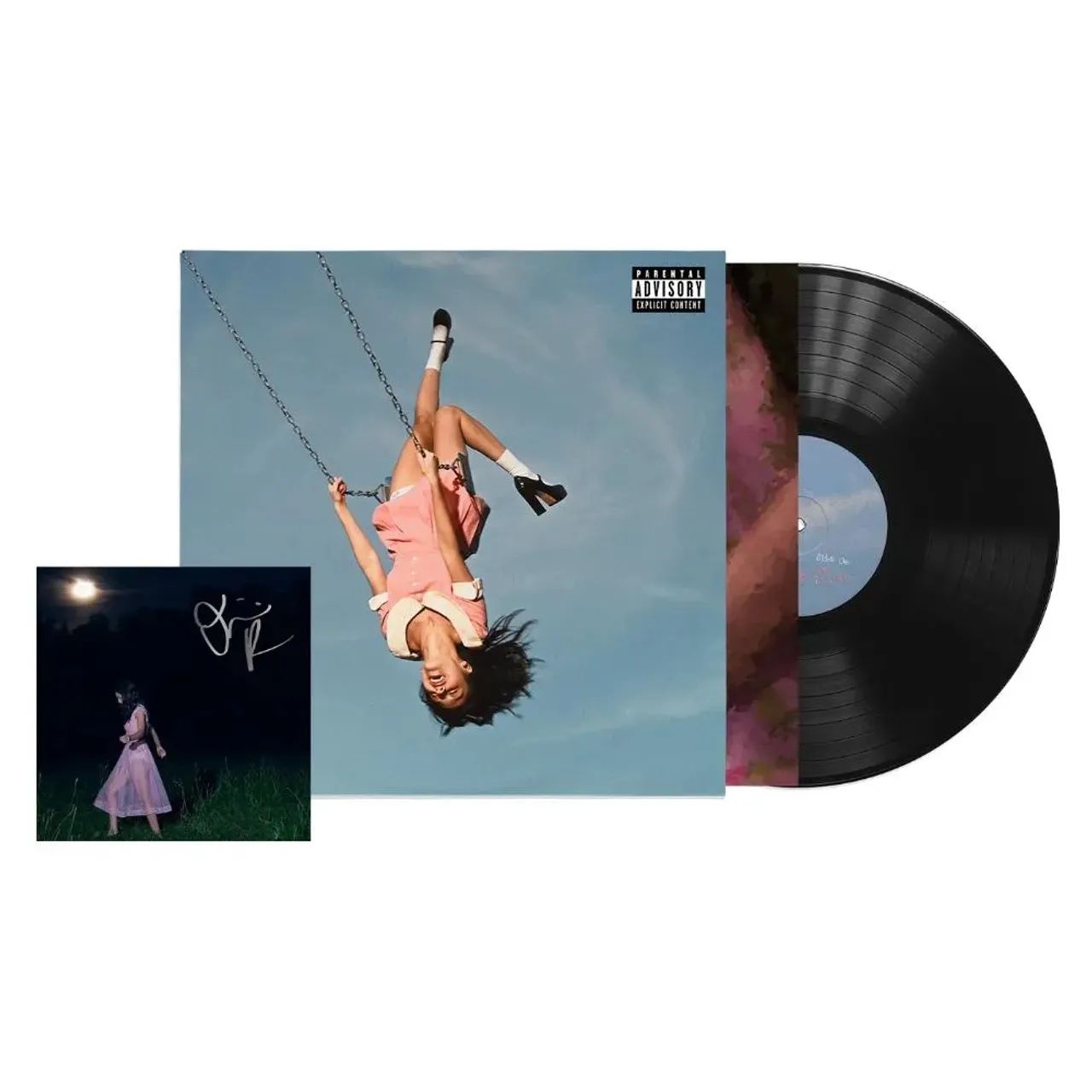 洋楽 Olivia Rodrigo album signed vinyl cd set Vinil Olivia Rodrigo - you seem pretty sad (exclusive 180-gram