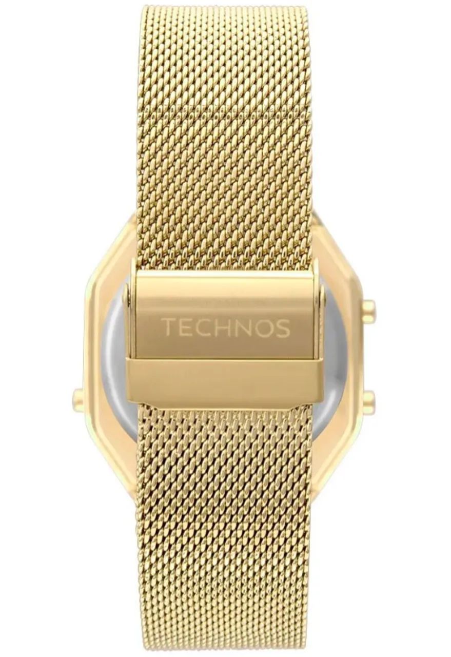 Relógio TECHNOS Feminino Digital Elegance Crystal BJ3851AJ/4P - Foto 2