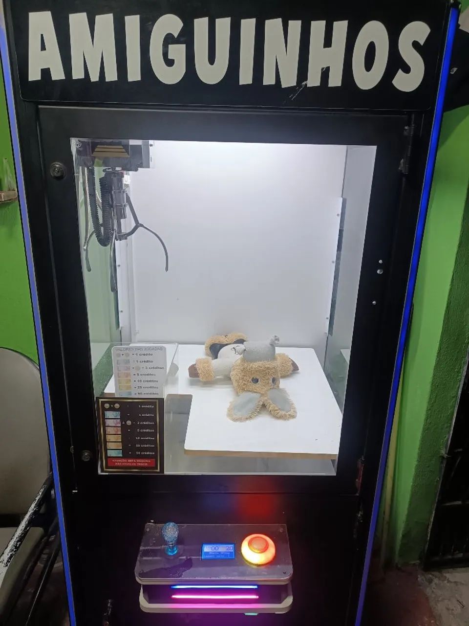 Máquina de pelúcia pronto para uso - Foto 3