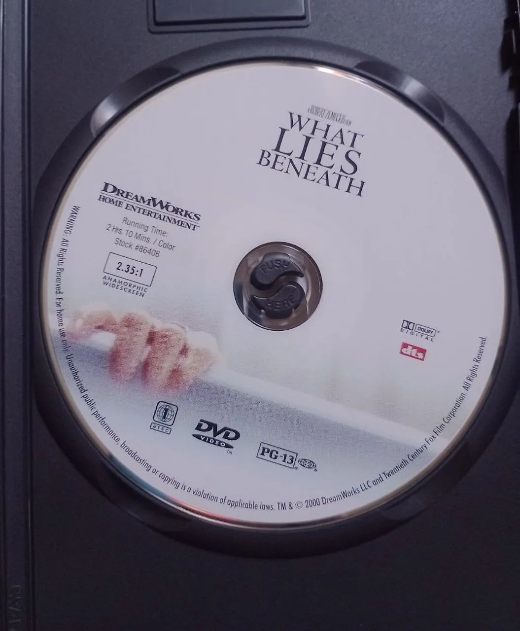 Dvd Filme What Lies Beneath Suspense Harrison Ford Importado - Foto 2