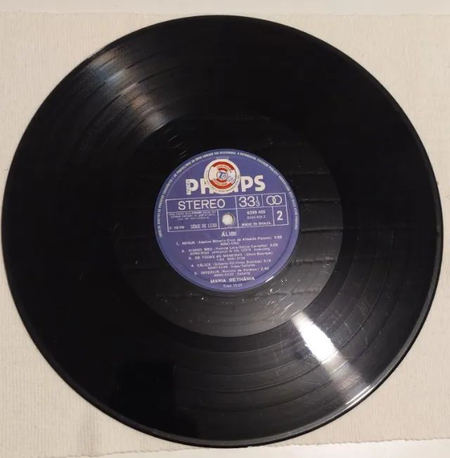 DISCO VINIL LP MARIA BETHANIA - ALIBI - Foto 5