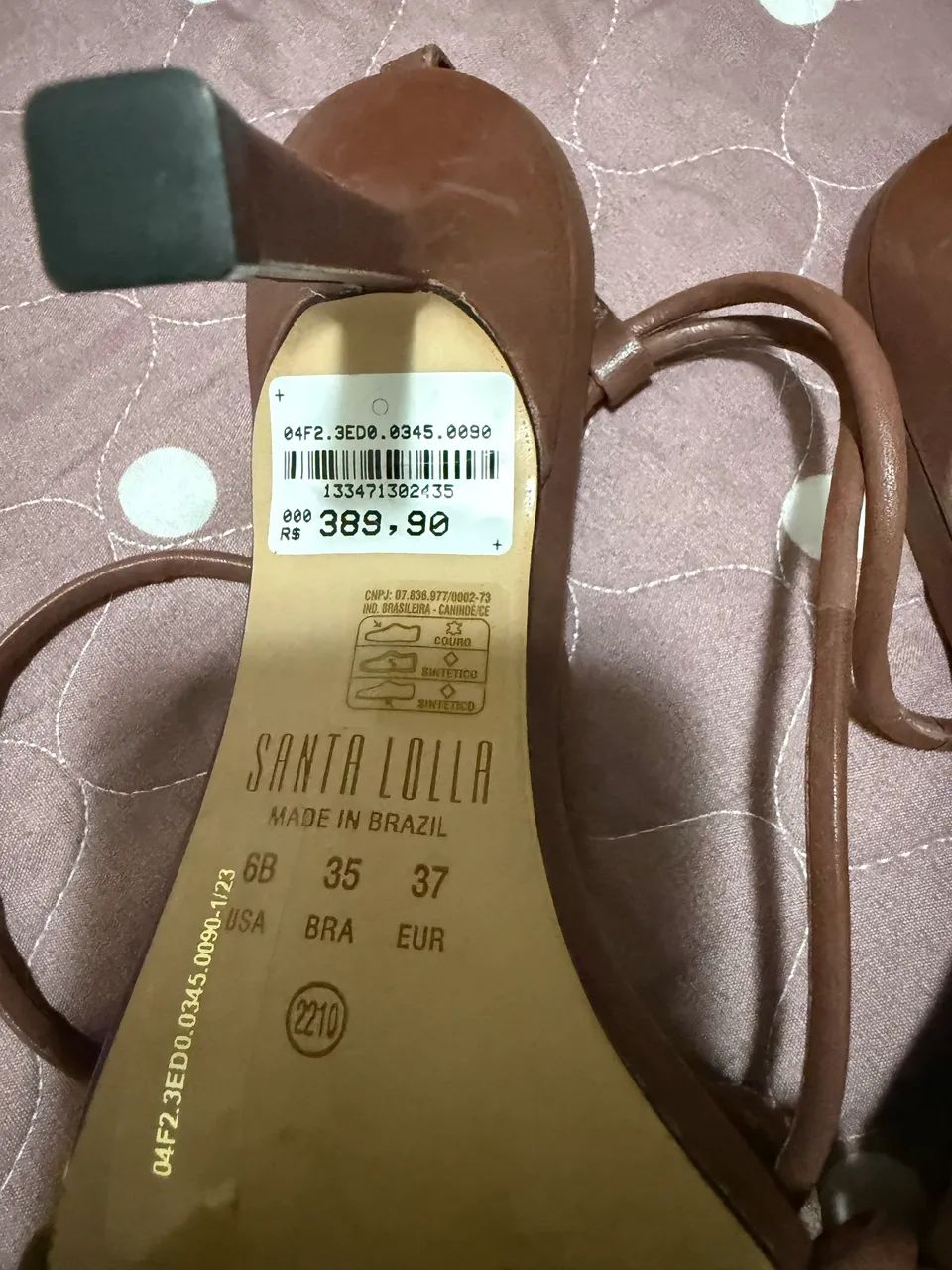 Sandalha Santa Lola semi nova 35 - Foto 4