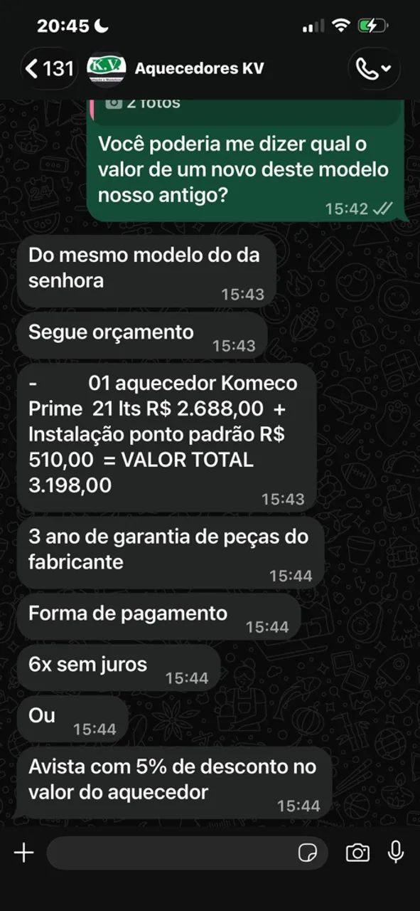 Aquecedor KOMECO KO 20DI - Foto 4