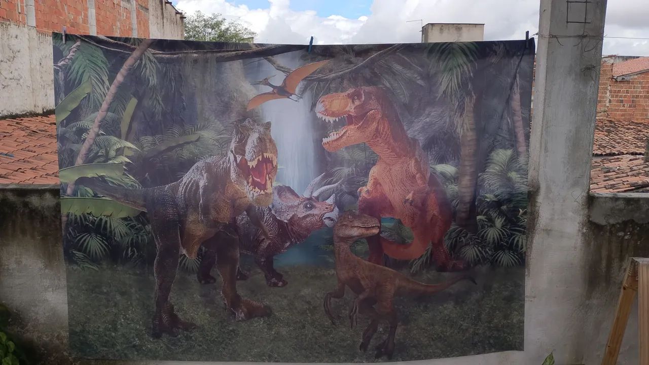 Painel de festa - Brinquedos e Jogos - Olavo Oliveira, Fortaleza