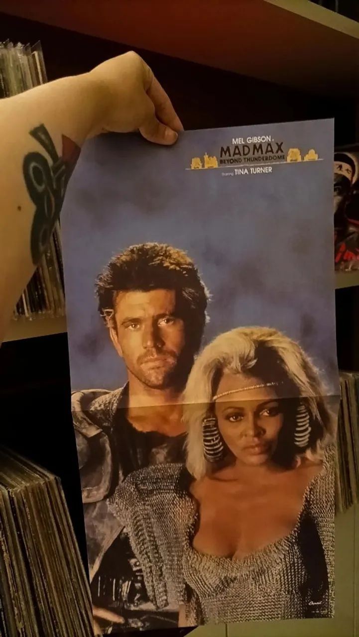 LP Mad Max - Beyond Thunderdome Trilha Sonora  - Foto 2