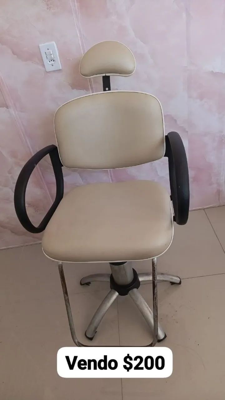 Vendo cadeira de cabeleireiro  - Foto 2