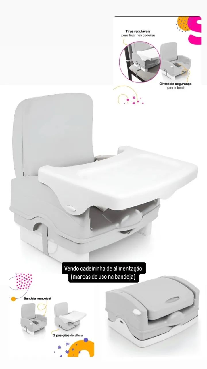 Cadeira alimentação infantil 