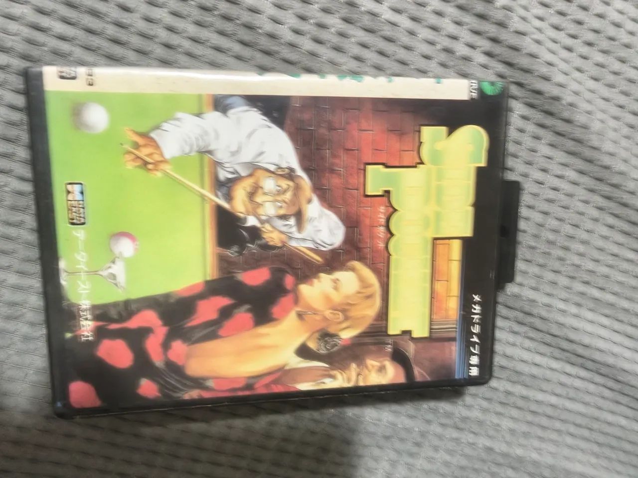 Cartucho com capa side pocket mega drive