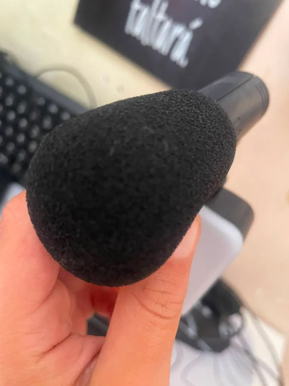 Bastão de gravar com ring light e microfone inclusos - Foto 3