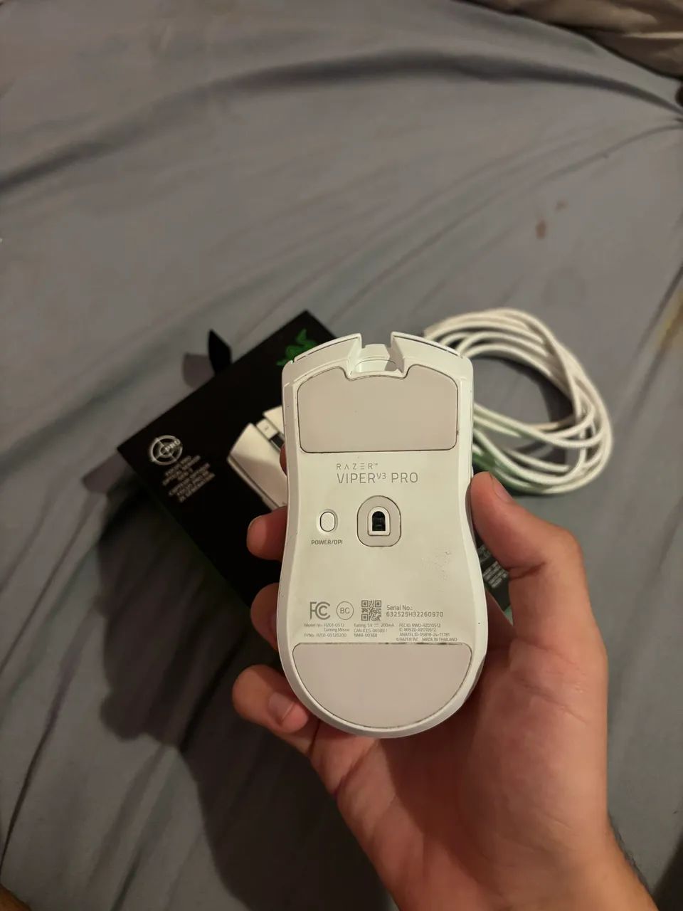 Mouse Viper V3 Pro White edition - Foto 5