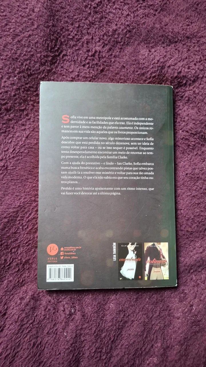 Livros "Perdida" e "Encontrada" - Foto 4