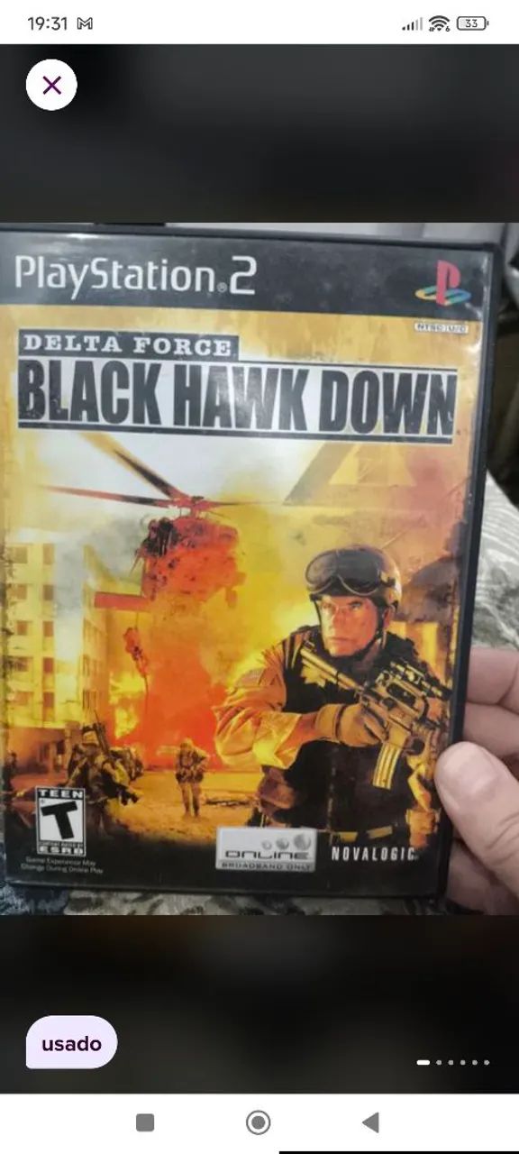 Jogo PlayStation 2 Delta Force 
