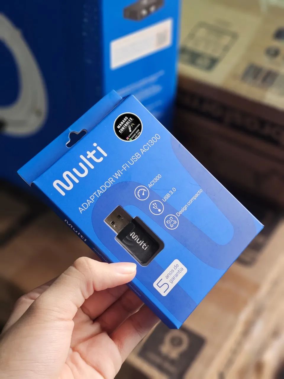 Adaptador Wi-Fi USB AC1300