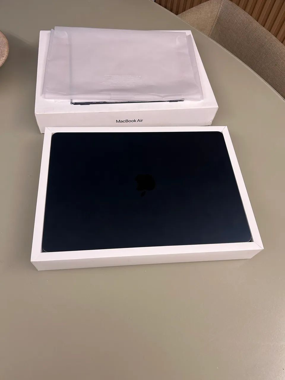 MacBook Air M2 8GB 256GB ミッドナイト 美品 箱無し MacBook Air M2 15
