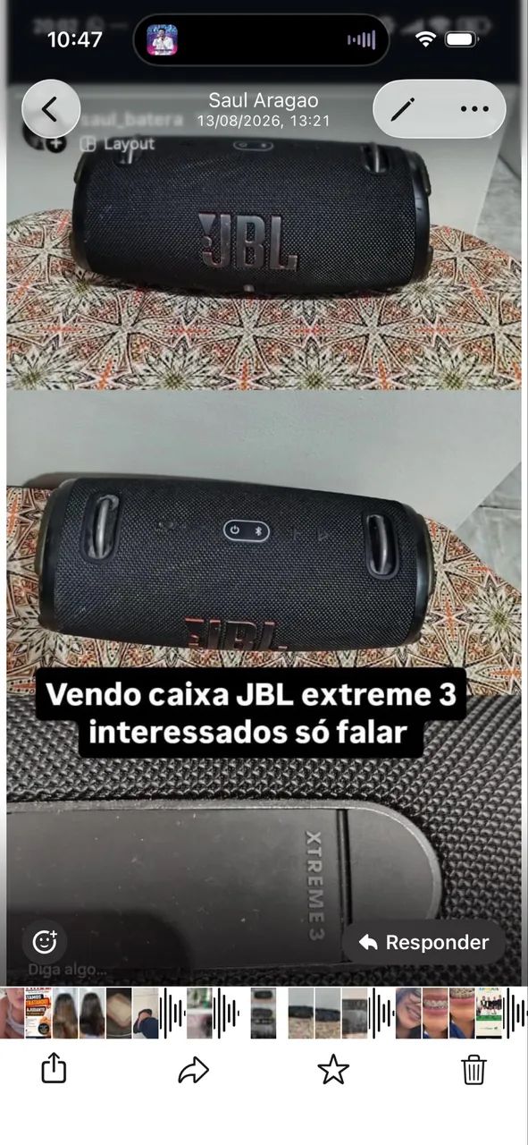 Caixa de Som JBL