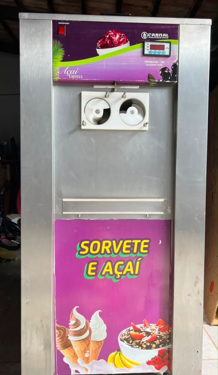Máquina de sorvete Cabral  - Foto 2