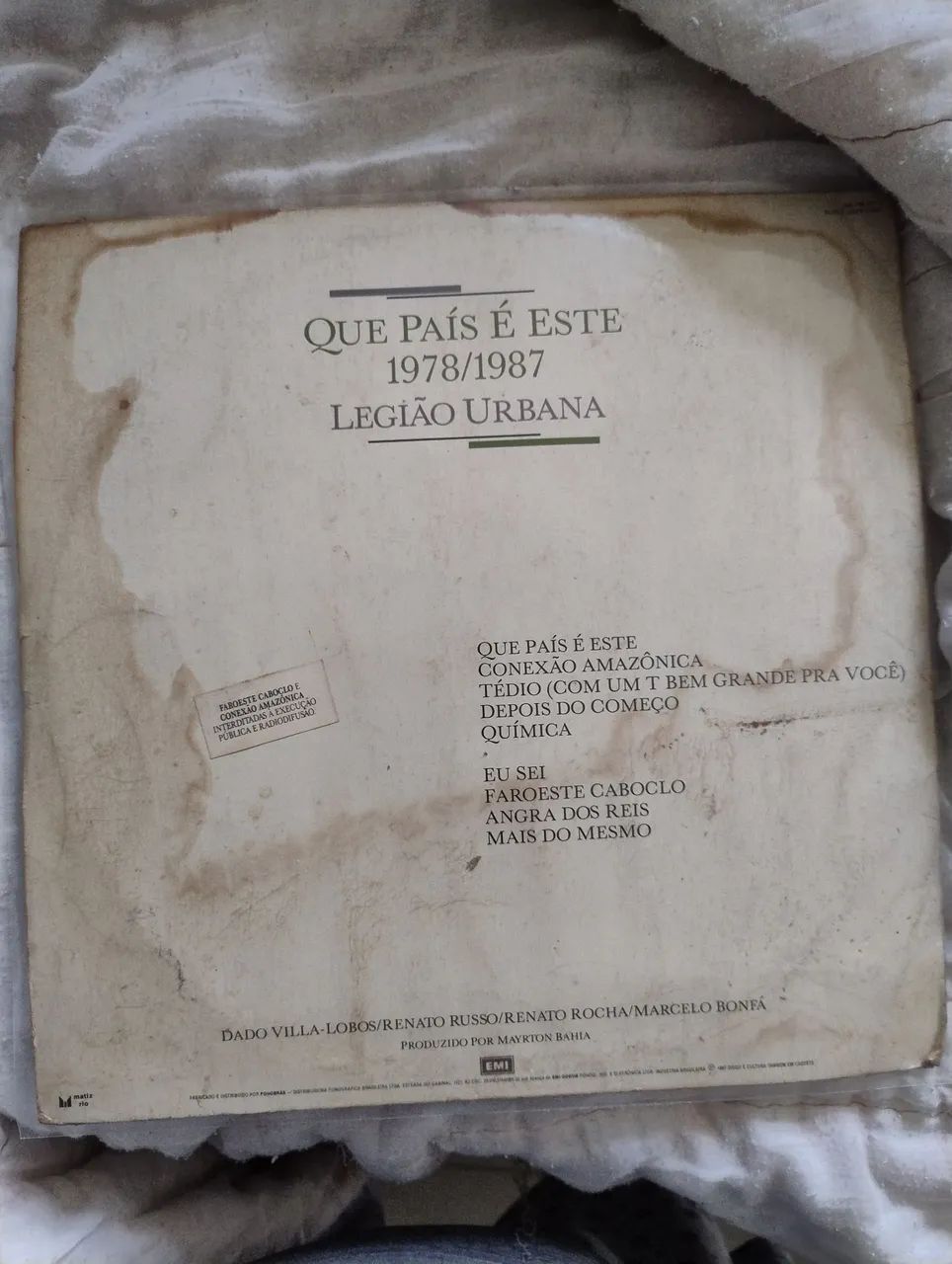 Vinil Legião Urbana  - Foto 2