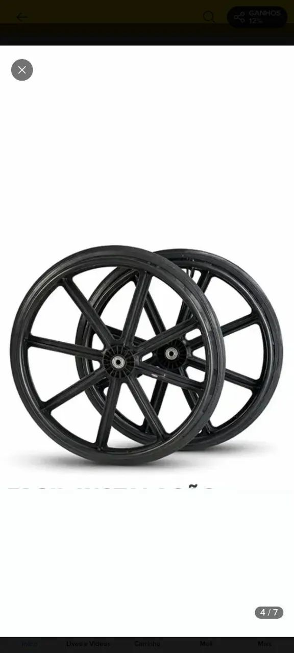 Roda para cadeiras de roda - Foto 5