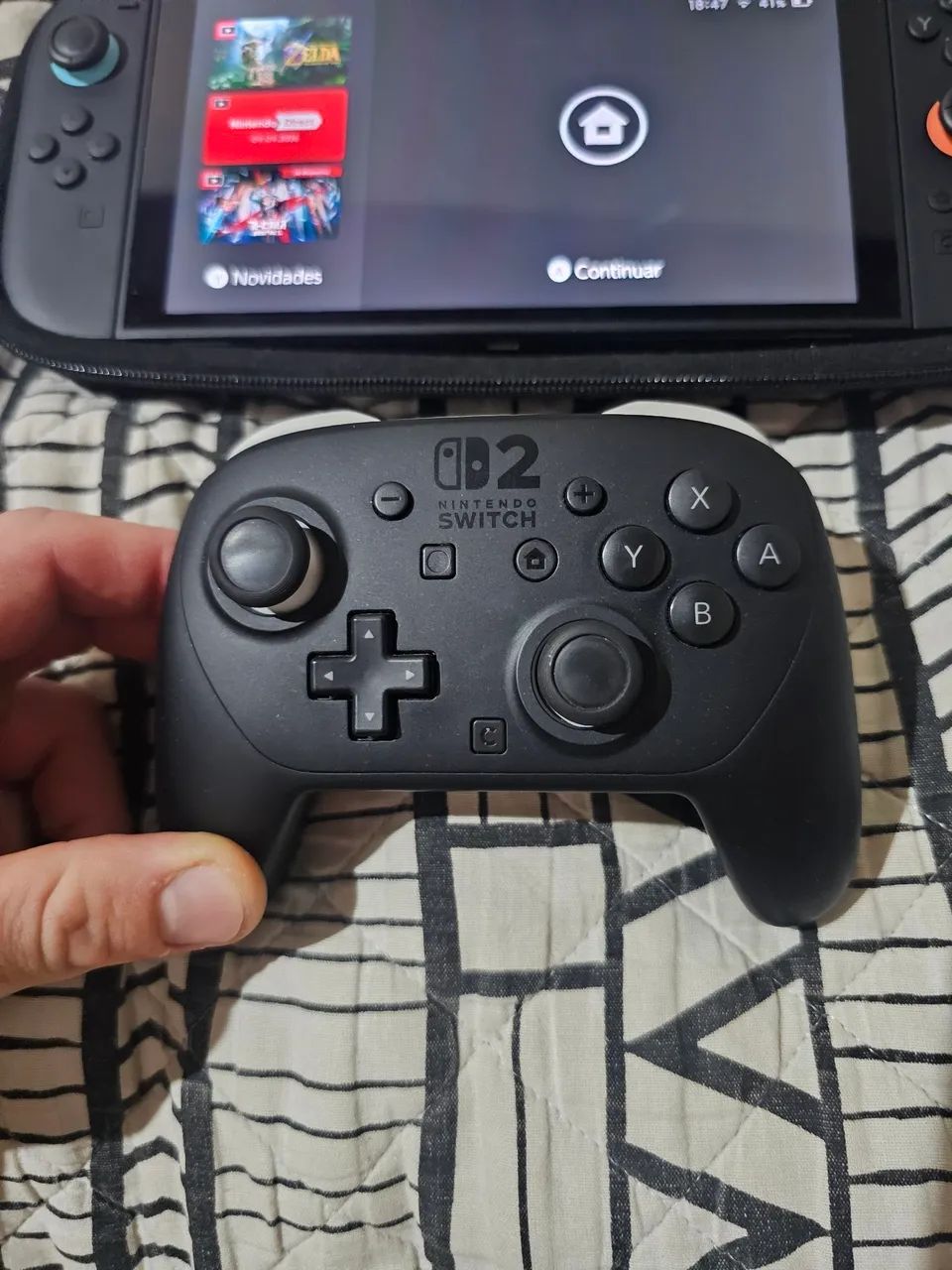 Nintendo Switch 2 + Controle Pro Nintendo Switch 2 - Foto 3