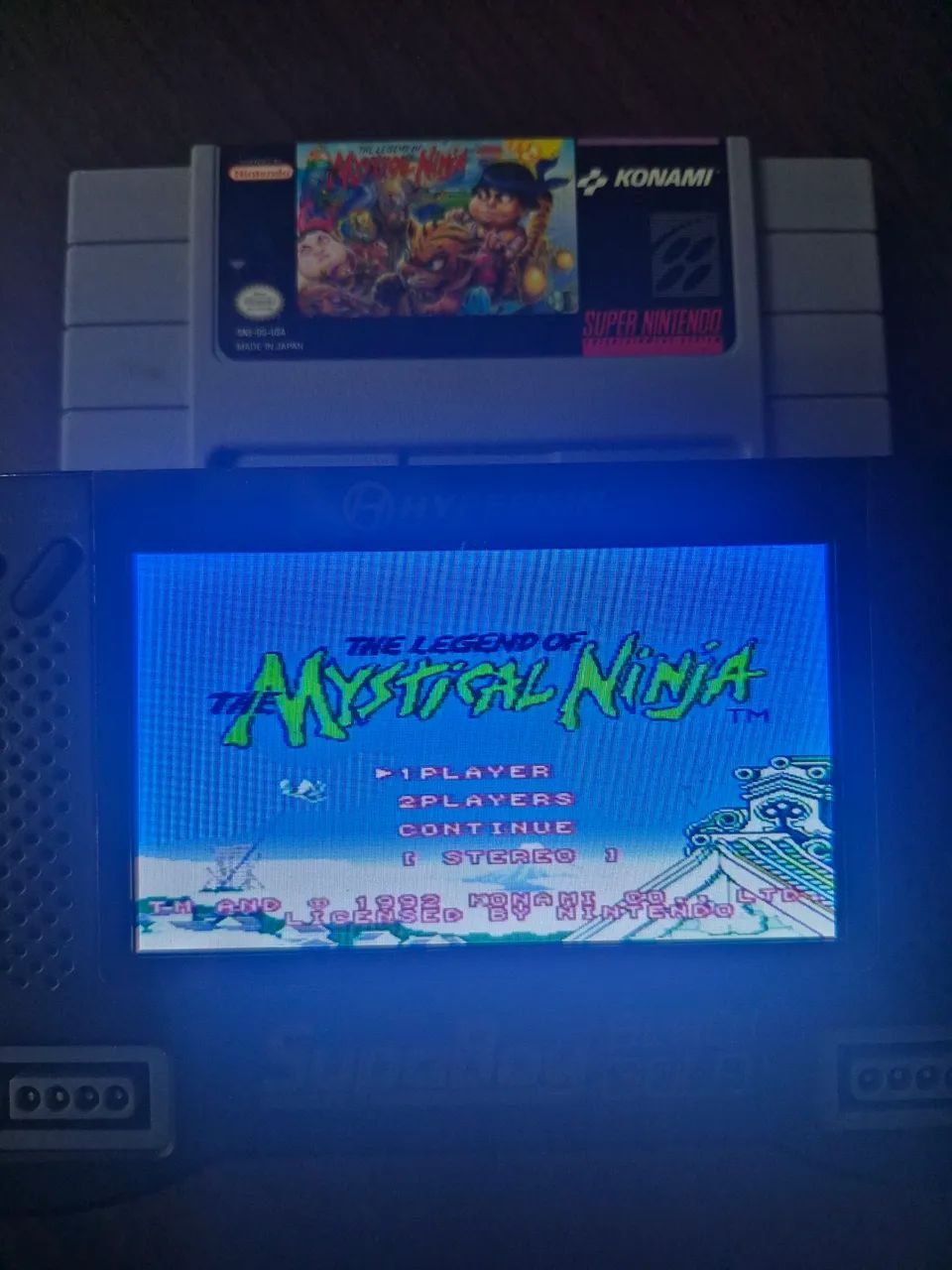 The Legend of the Mystical Ninja Original Super Nintendo - Jogos