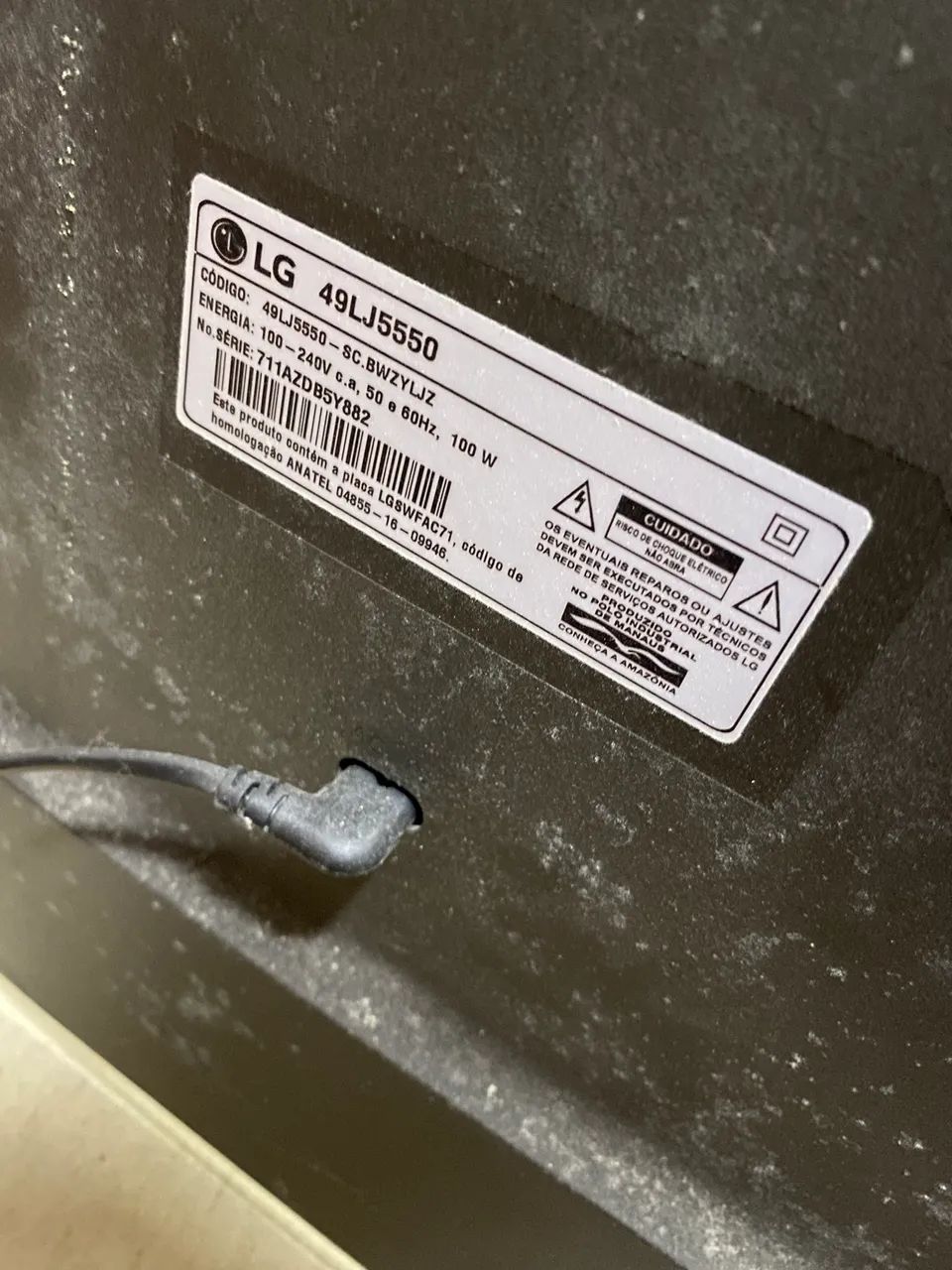 Tv LG 49" sem imagem  - Foto 3