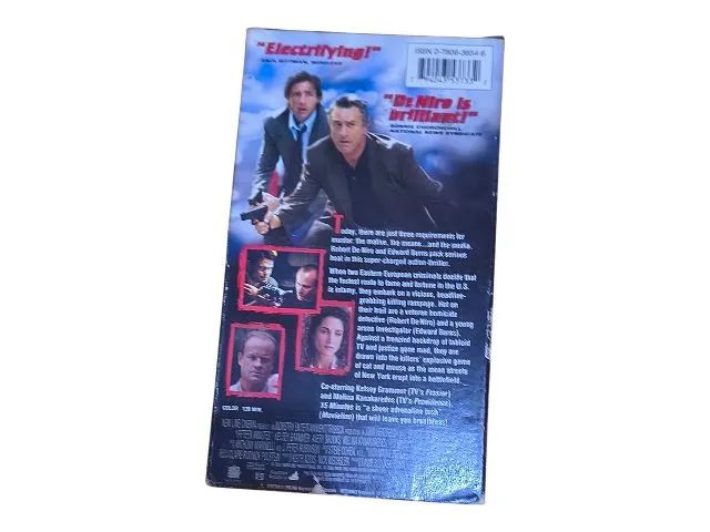 FILME VHS 15 MINUTOS RARIDADE COM ROBERT DE NIRO - Foto 2