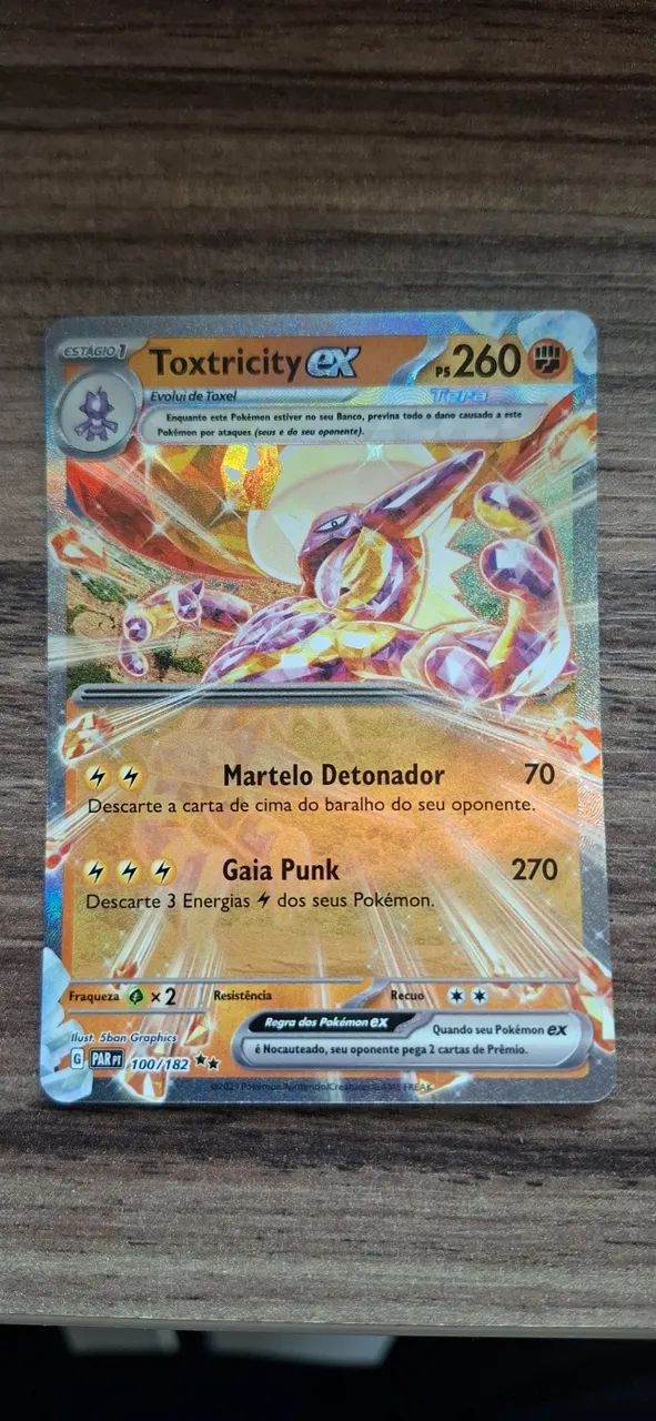 Carta Pokemon Toxtricity