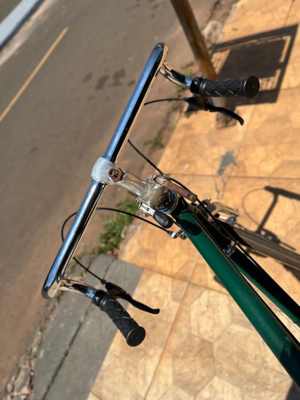 Bicicleta Caloi 10 Clássica - Verde - Foto 3