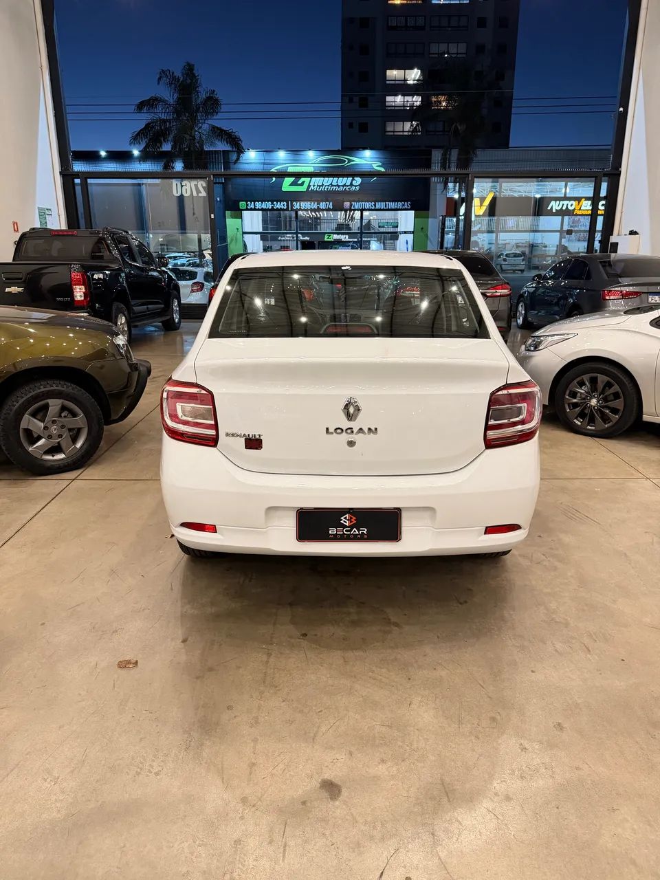 Renault Logan Authentique Flex 1.0 12V 4P 2018 - Foto 3