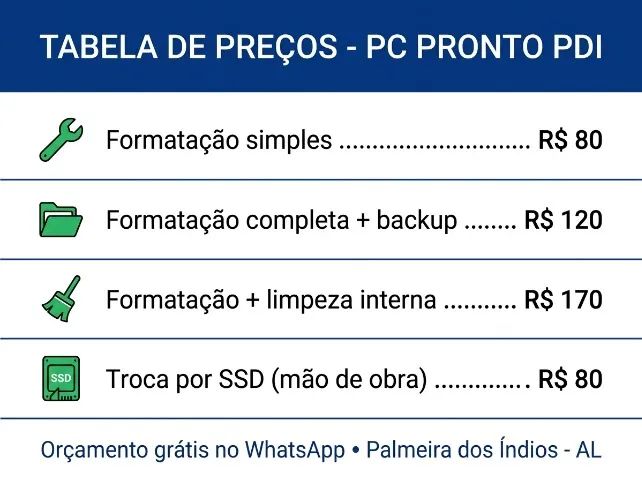 Formatação de Notebook e PC com Backup - Palmeira dos Índios - Foto 3