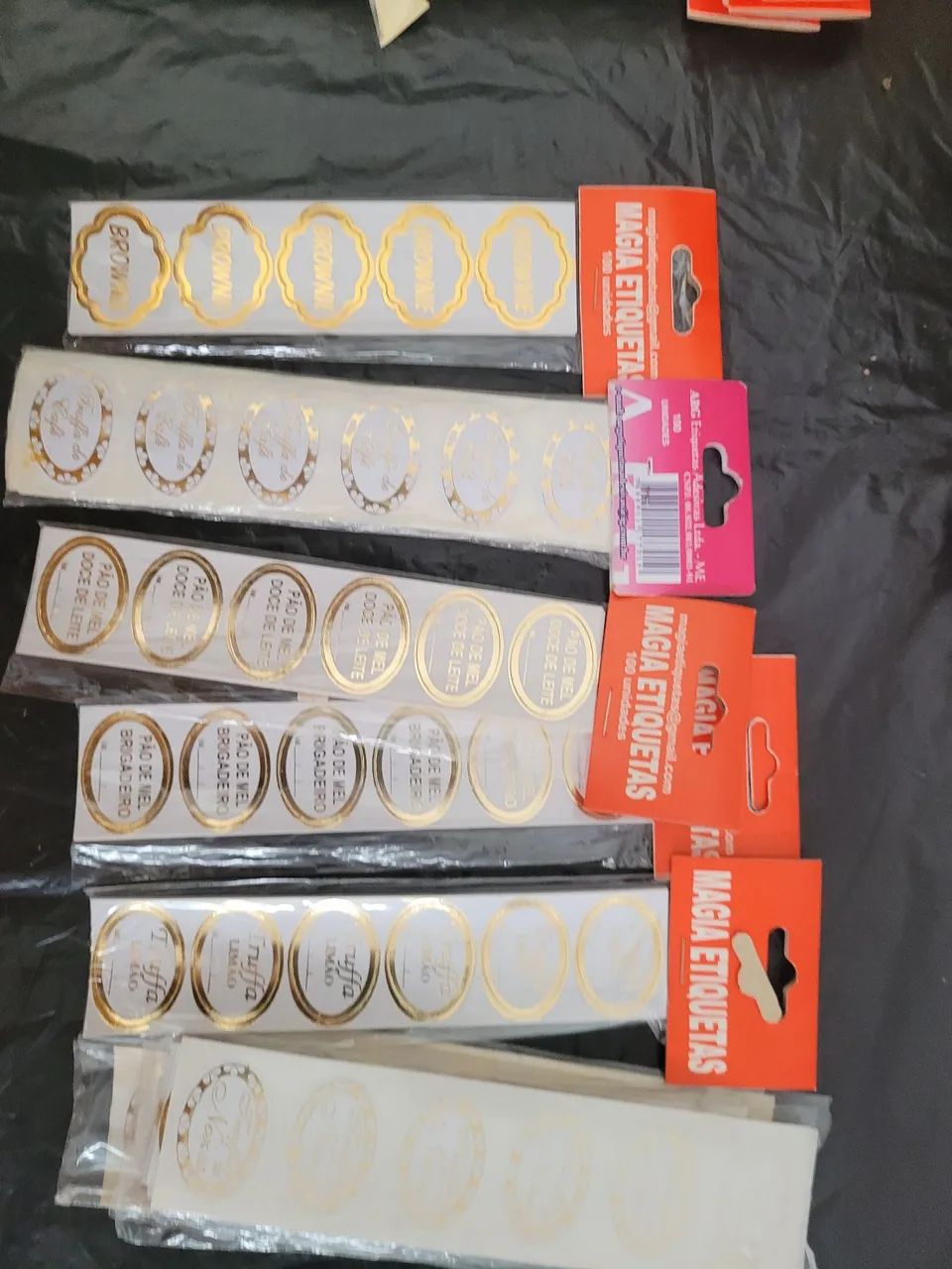 Etiqueta adesiva sabores trufa/bombom - Foto 3