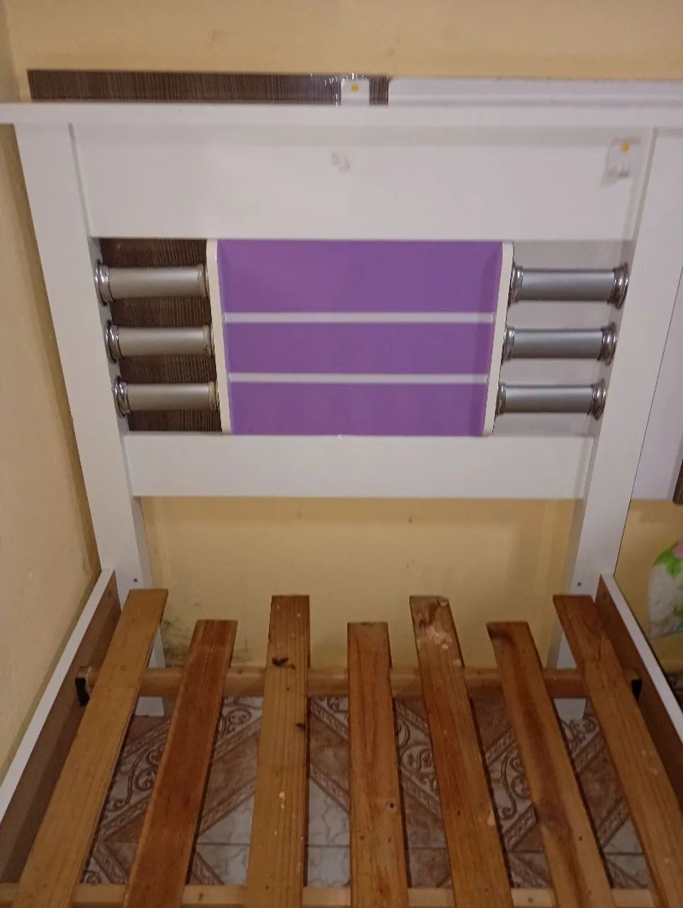 Cama solteiro com colchão  - Foto 2